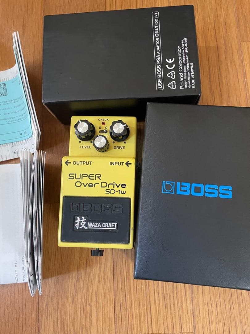 ギター BOSS SD-1W SUPER OverDrive vemuramjanray