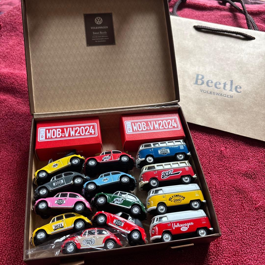 モロゾフビートルチョコ　ビートルミニカー　ビートル　ワーゲン　ミニカー