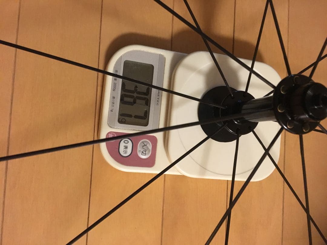 超軽量チューブラーホイールセット です。(LWC 25mmNXL)