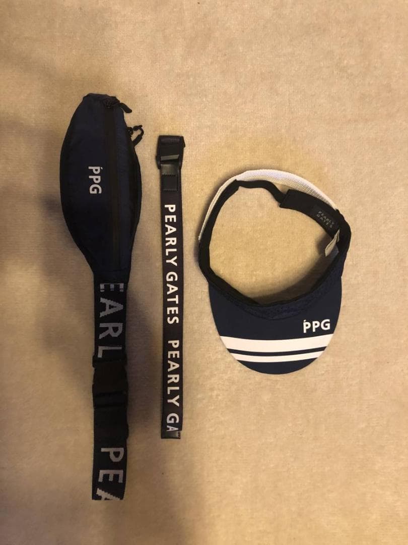 パーリーゲイツ PEARLY GATES　PPG 　9点セット ネイビー