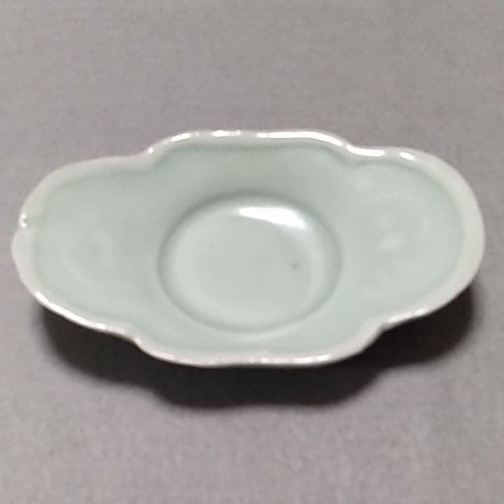 古伊万里青磁茶托　(NO3)　古伊万里茶托　茶道具　煎茶道具　古伊万里茶托