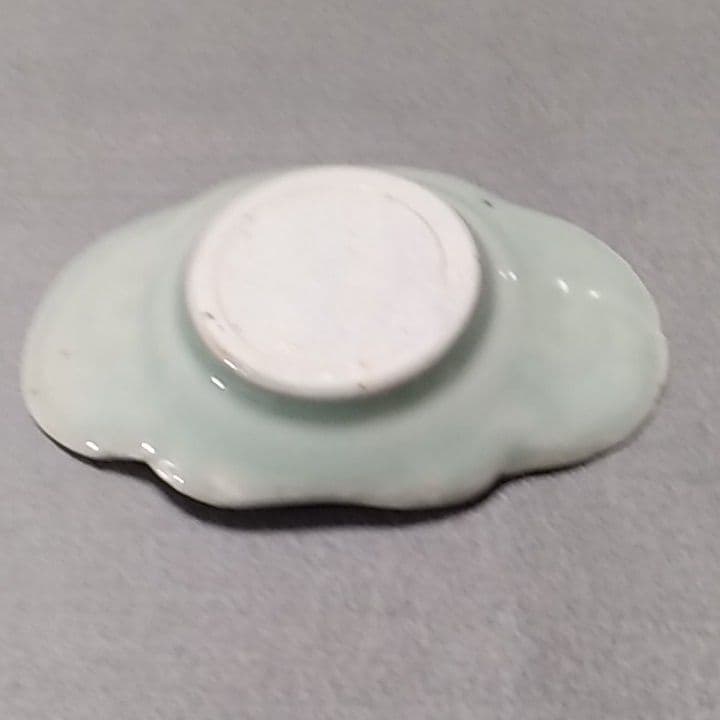 古伊万里青磁茶托　(NO3)　古伊万里茶托　茶道具　煎茶道具　古伊万里茶托