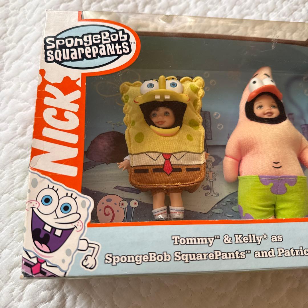 バービー スポンジボブとパトリック 人形セット