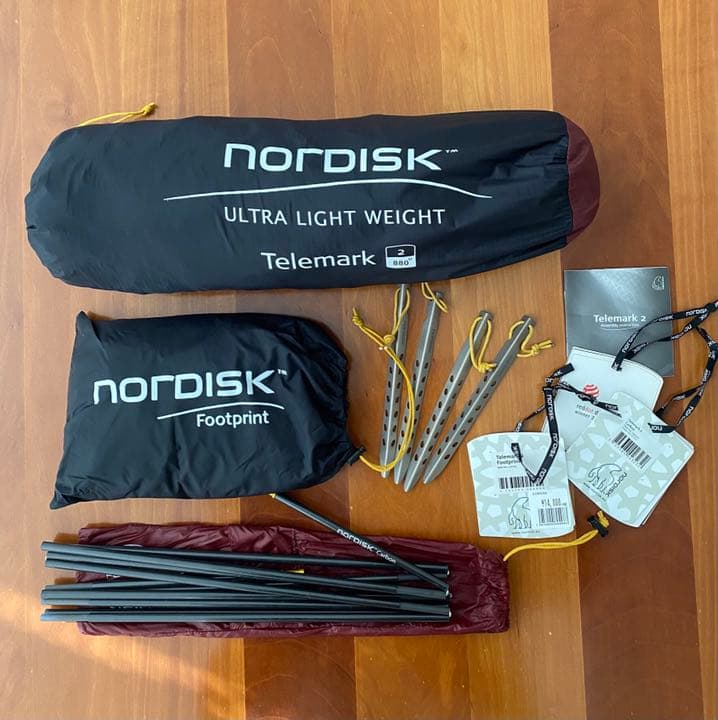 NORDISK ノルディスク テレマーク2 ULW 日本正規 フットプリント付