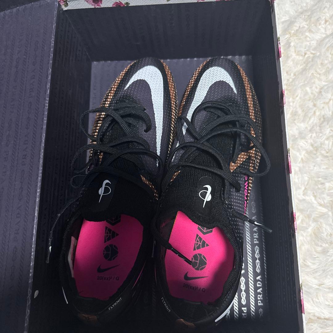 Nike Phantom 2 FG シューズ ブラック/ピンク 27cm