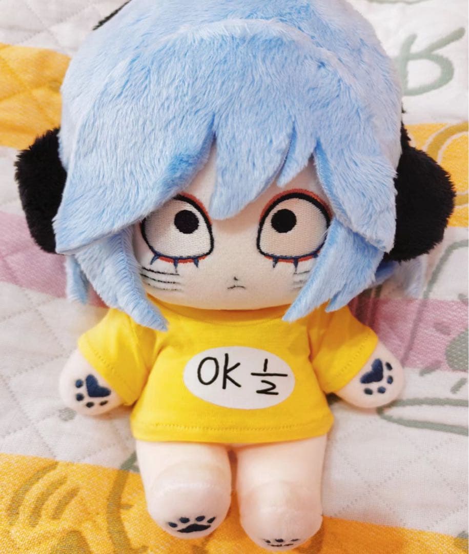 《水色黒目》激レア可愛い着せ替えぬいぐるみ《20cmぬいぐるみ》