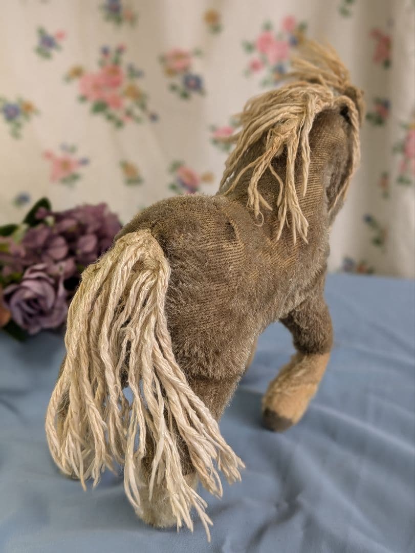 イギリス アンティーク ポニー 子馬 ぬいぐるみ