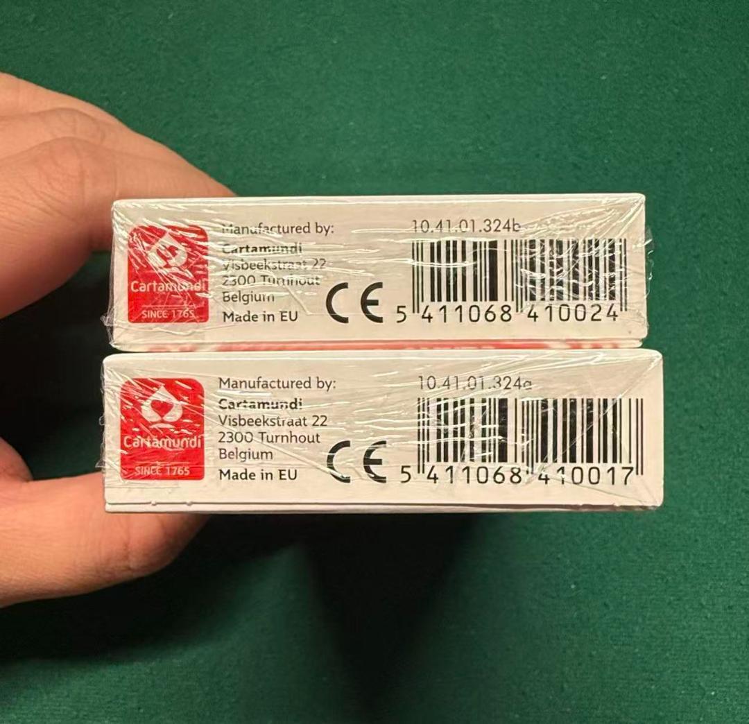 人気の COPAG 310 トランプカード！ 青 赤セット