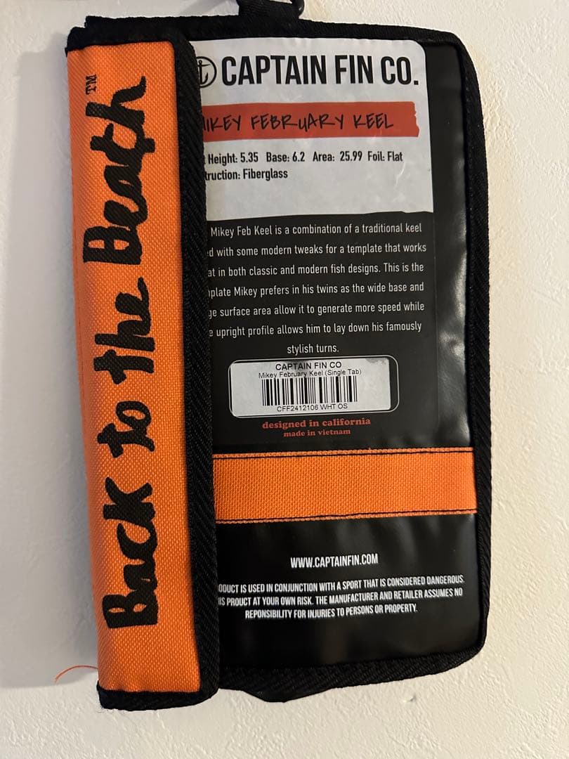 サーフィン・ボディボード CAPTAIN FIN Mikey February Keel 2-FIN