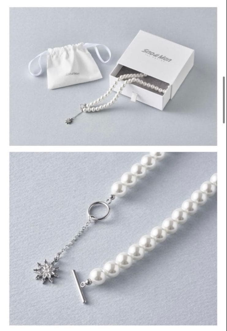 Man 1st POP-UP パールネックレス