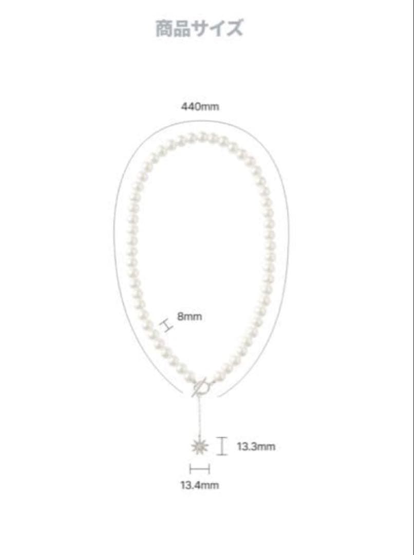 Man 1st POP-UP パールネックレス