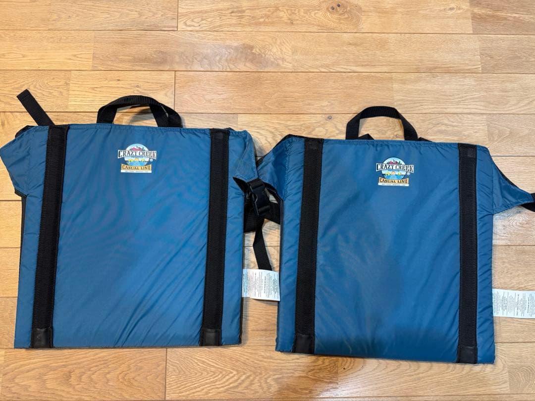 Crazy Creek 青2脚セット　クレイジークリーク ザチェア2.0