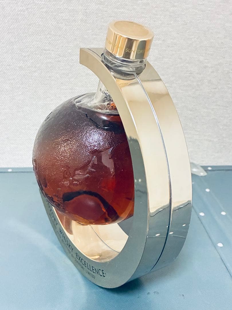 サントリー ウイスキー エクセレンス 大丸梅田店オープン記念 地球儀型ボトル