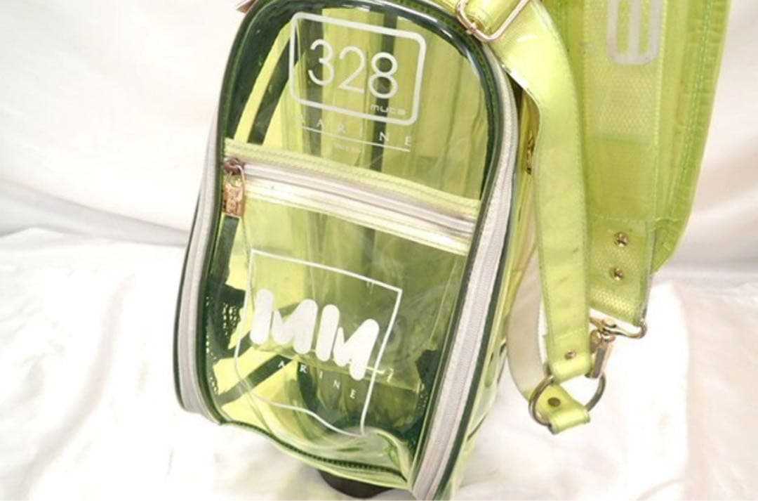 muta marine クリアイエロー キャディバッグ