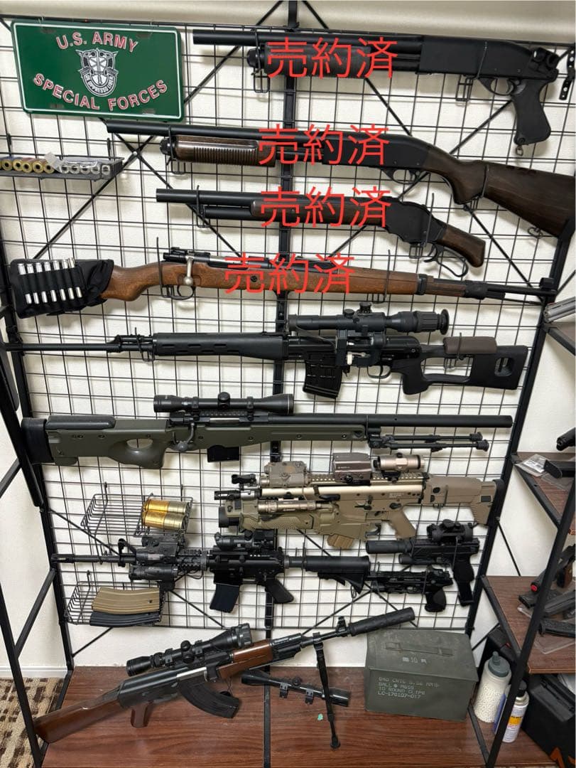 マルシン コルトアナコンダ 6インチ 木製グリップ（割れ有）