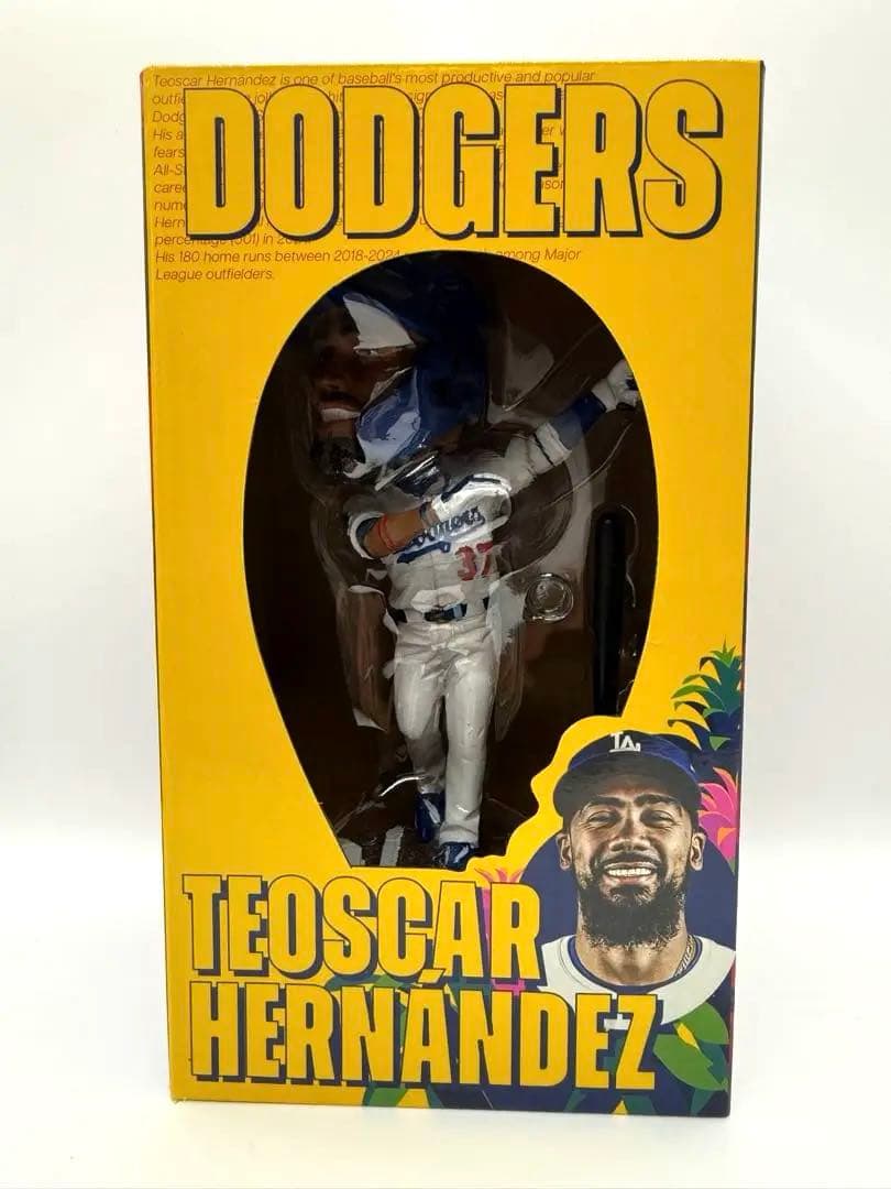 2025/7/22球場先着配布 テオスカーヘルナンデス ボブルヘッド ドジャース