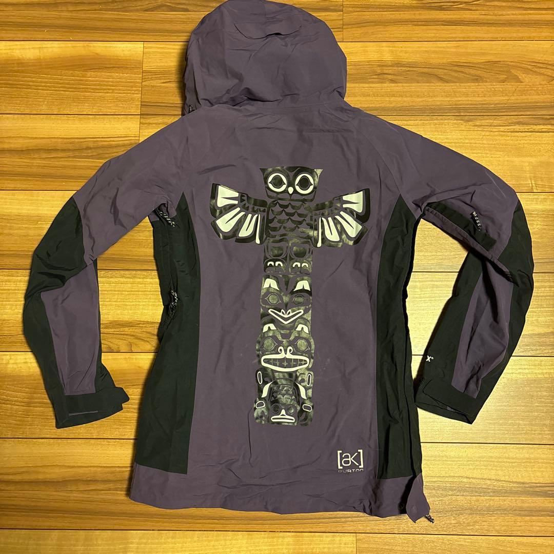 wknaaa　バートン　BURTON AK 上下　レディース紫　上S下XS