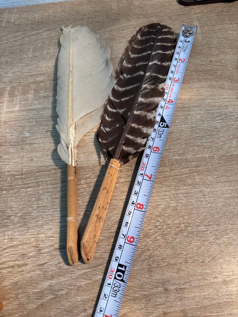 茶道具 羽箒 白鳥 風炉 茶道　羽20本セット