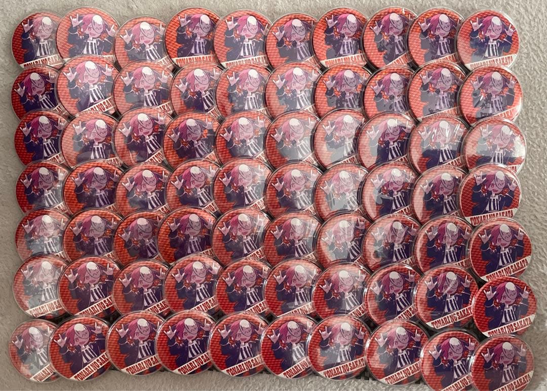 坂田 カモフラ 缶バッジ ハロパ