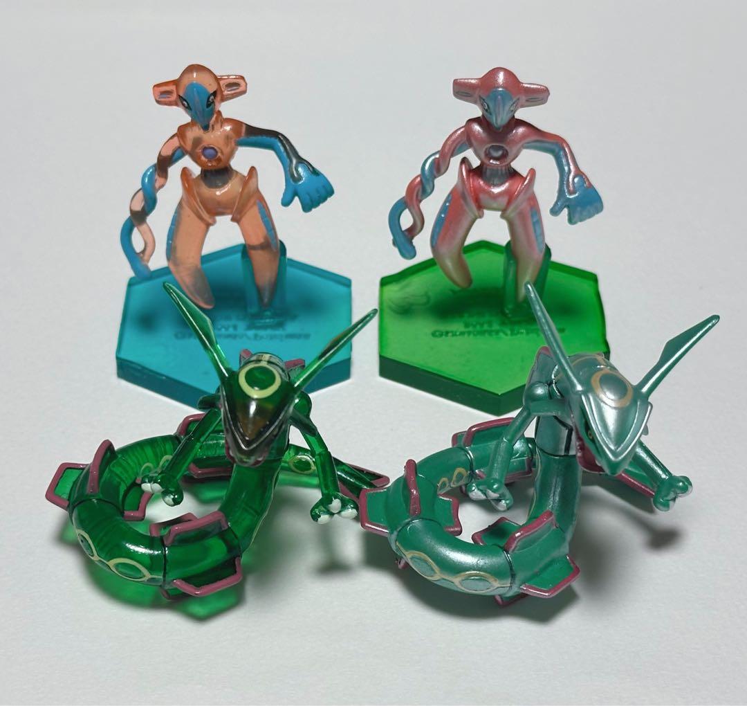 ポケモン モンコレ フィギュア デオキシス レックウザ パール クリア 当選