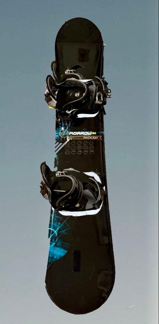 板のみ　morrowスノーボード ブラック155 美品