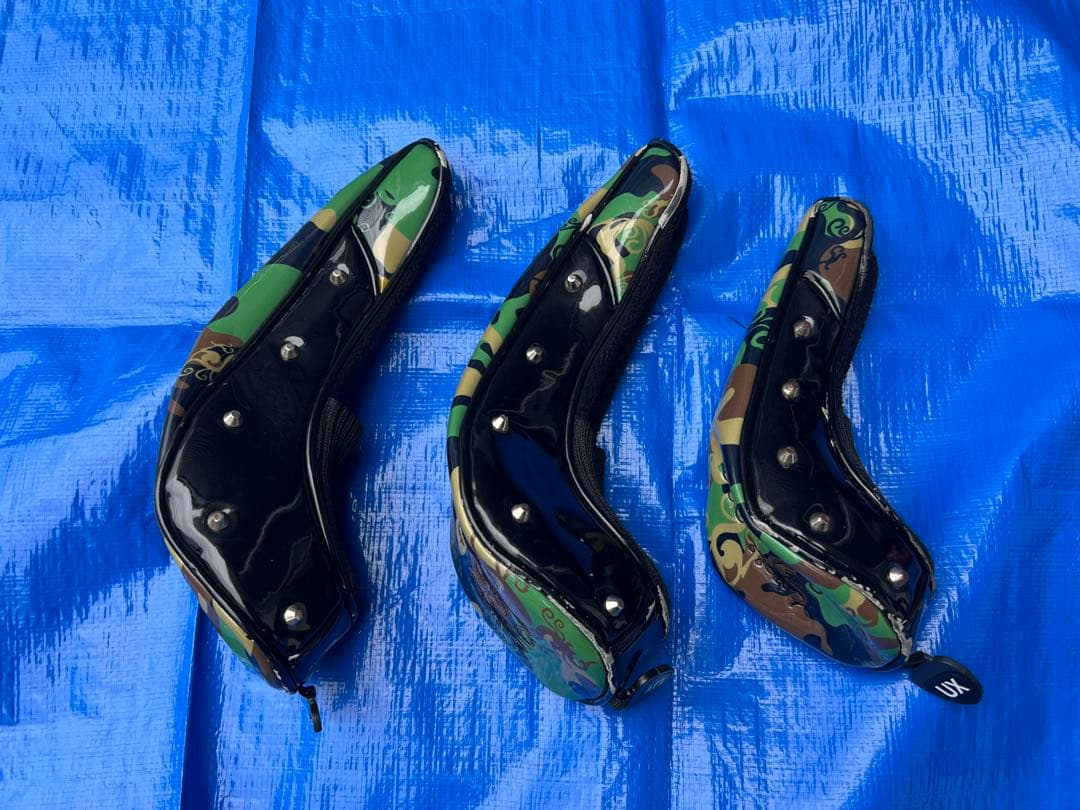 ダンスウィズドラゴン　カモフラキャディバッグ