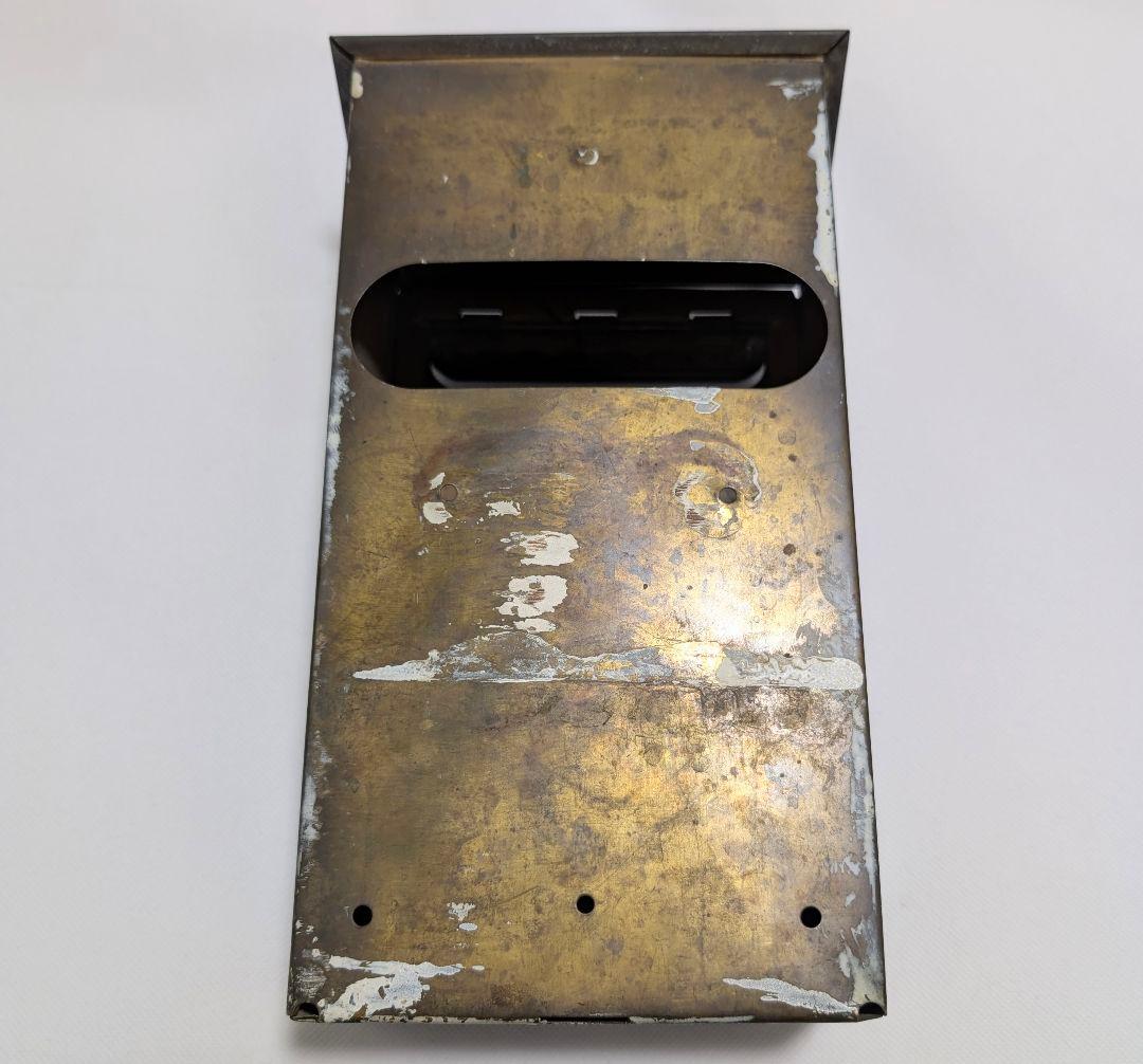 アンティーク真鍮 メールボックス 郵便受け ビンテージ 1920年代 USA