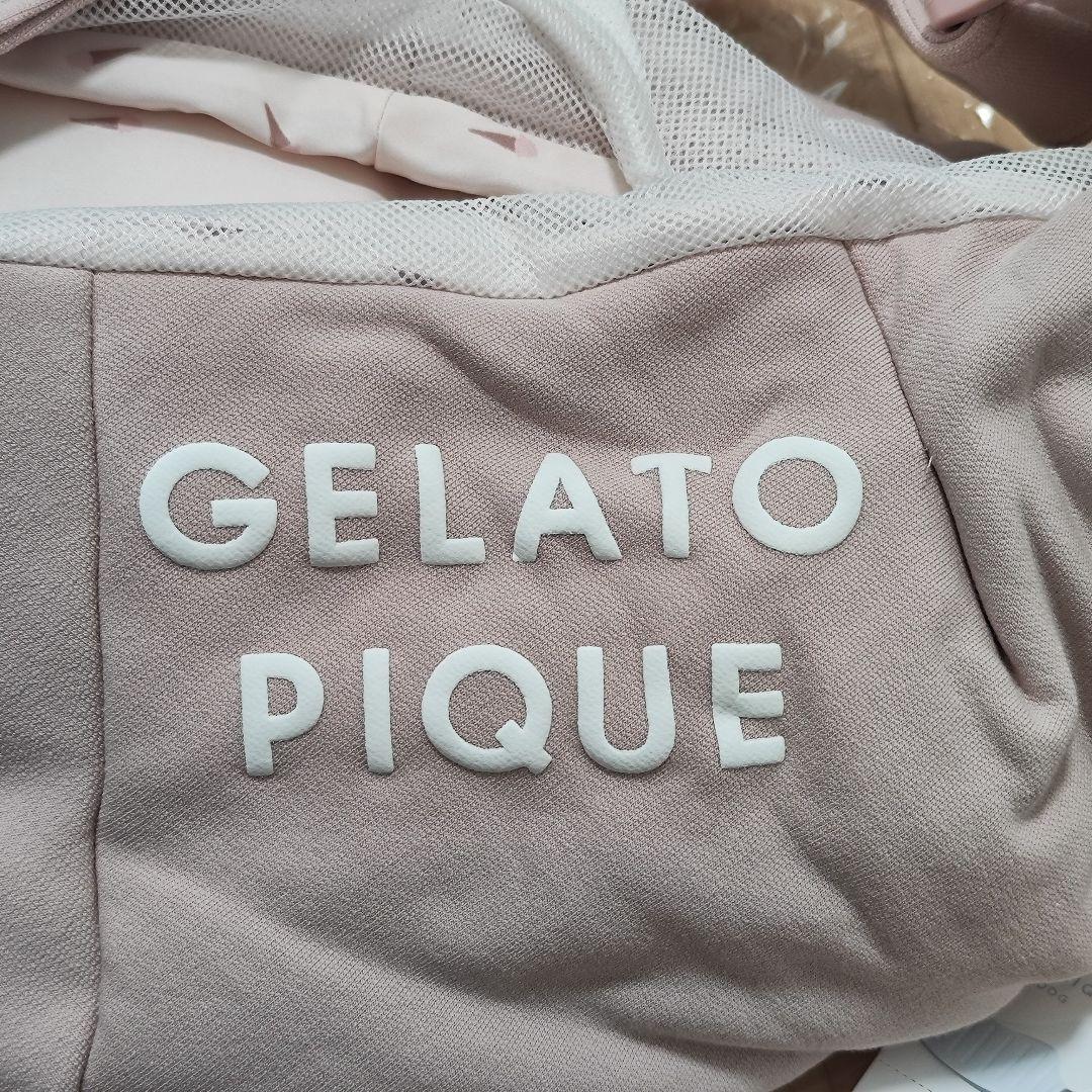 新品未使用　ジェラートピケ　ペットスリング　ピンク　 gelato pique