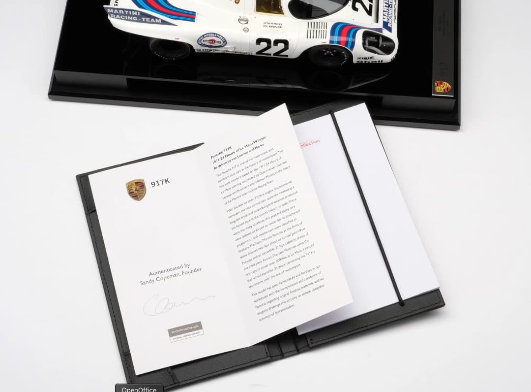 【未開封新品】Amalgam アマルガム 1/18 ポルシェ917K