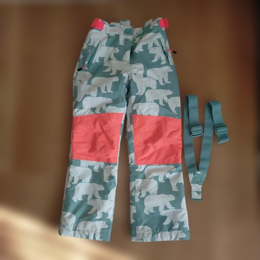 Mini Boden - ホッキョクグマ柄 子供用スキーウェア