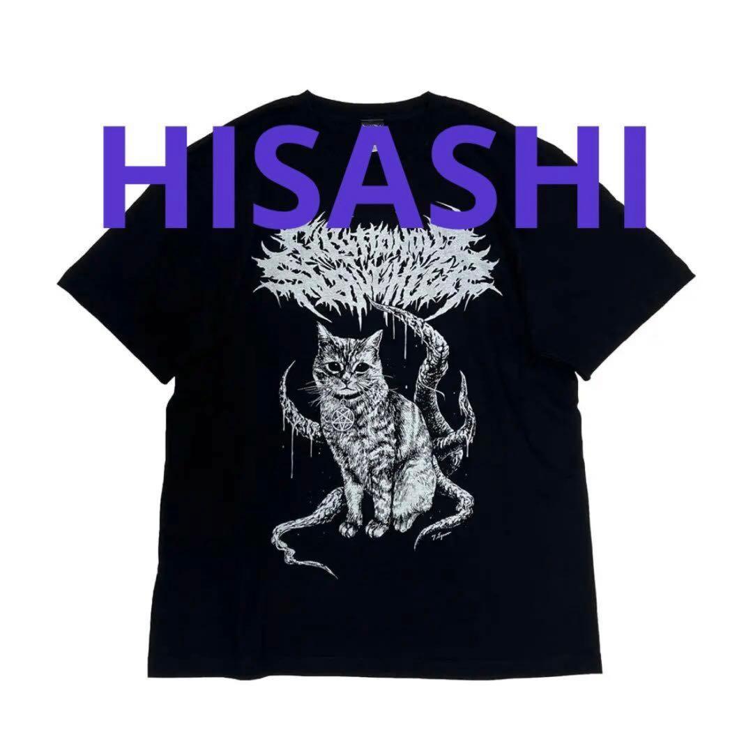 GLAY HISASHI 着用 Tシャツ モンスター猫 サイズL