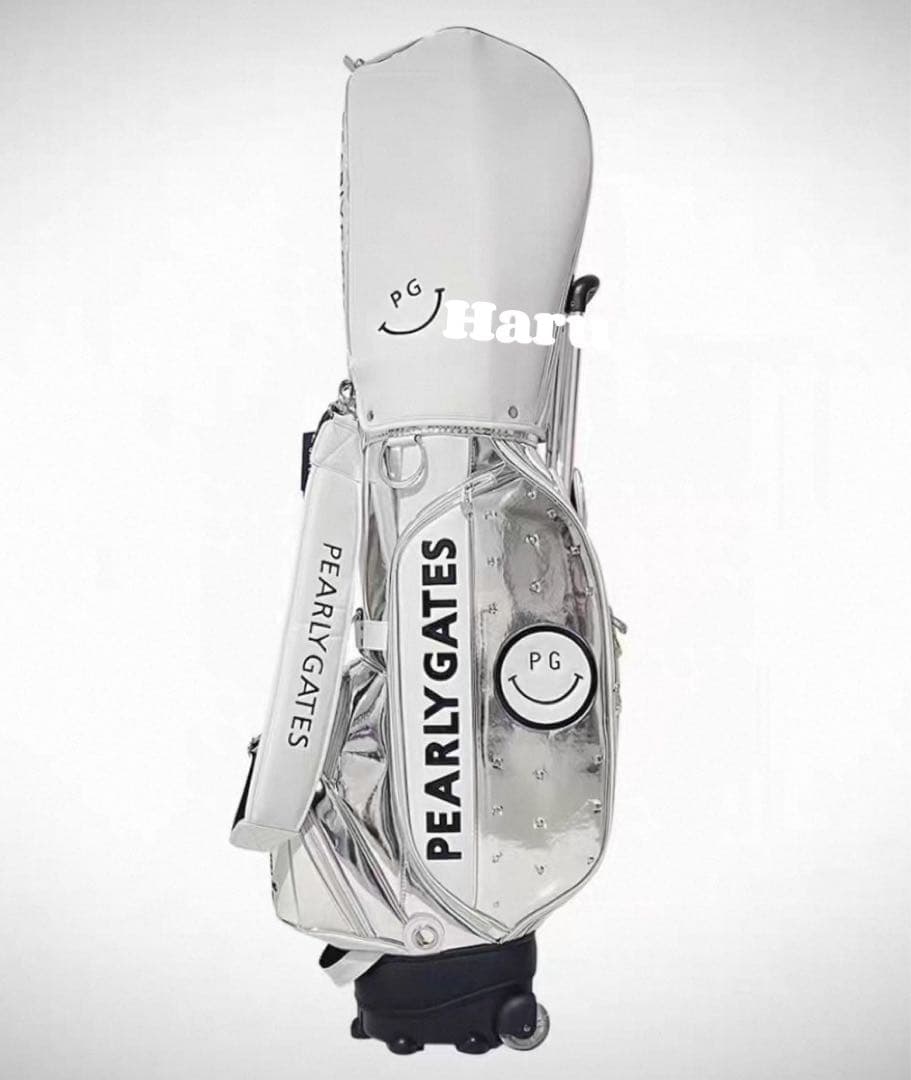 PEARLY GATES パーリーゲイツ　キャスター付キャディバッグ