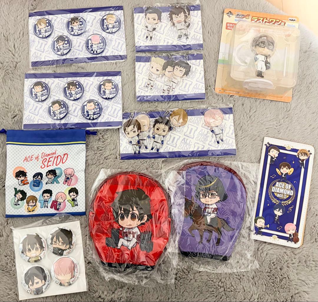 ダイヤのA グッズまとめ売り 御幸一也 沢村栄純他