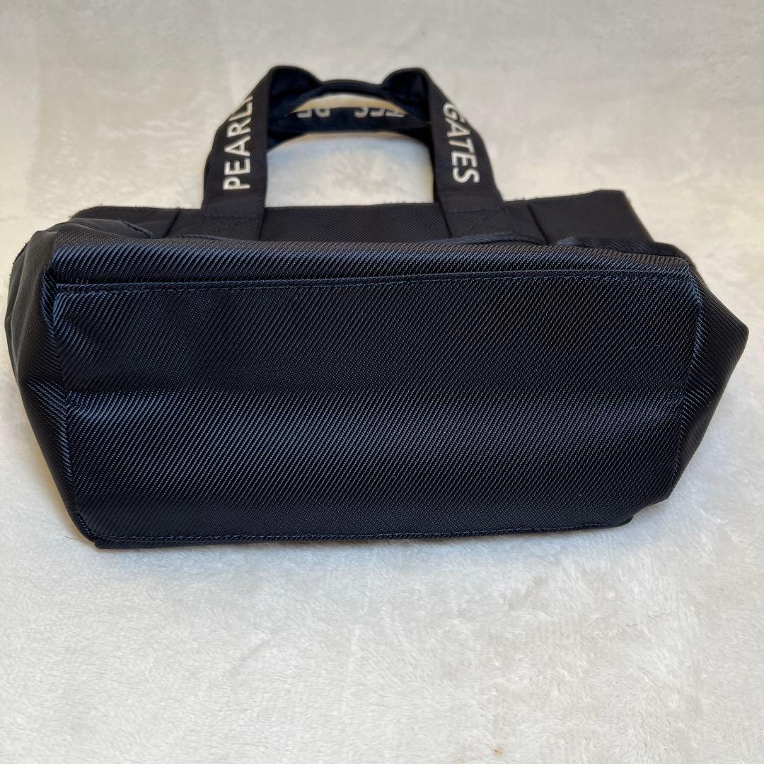 パーリーゲイツ 近年モデル カートバッグ ブラック ロゴ ニコちゃん