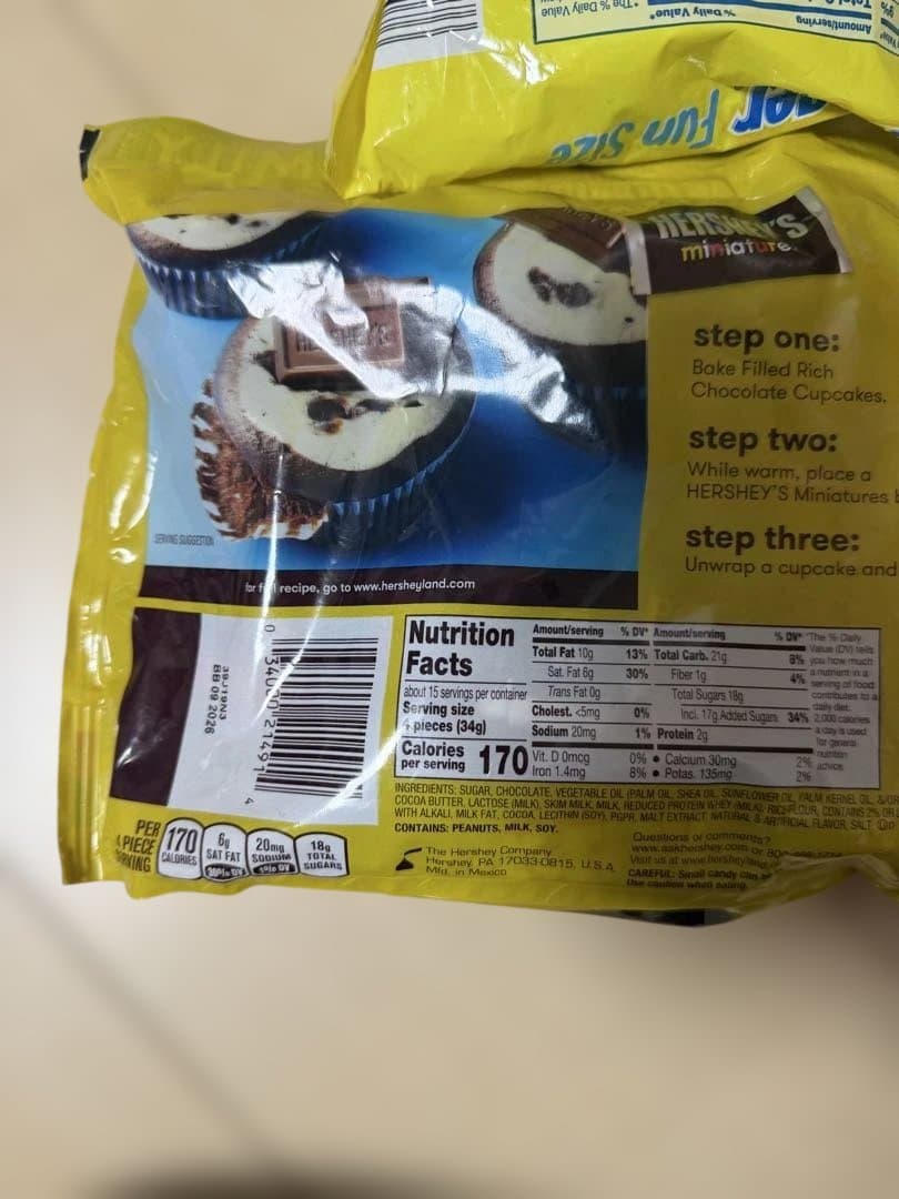 アメリカのチョコレート