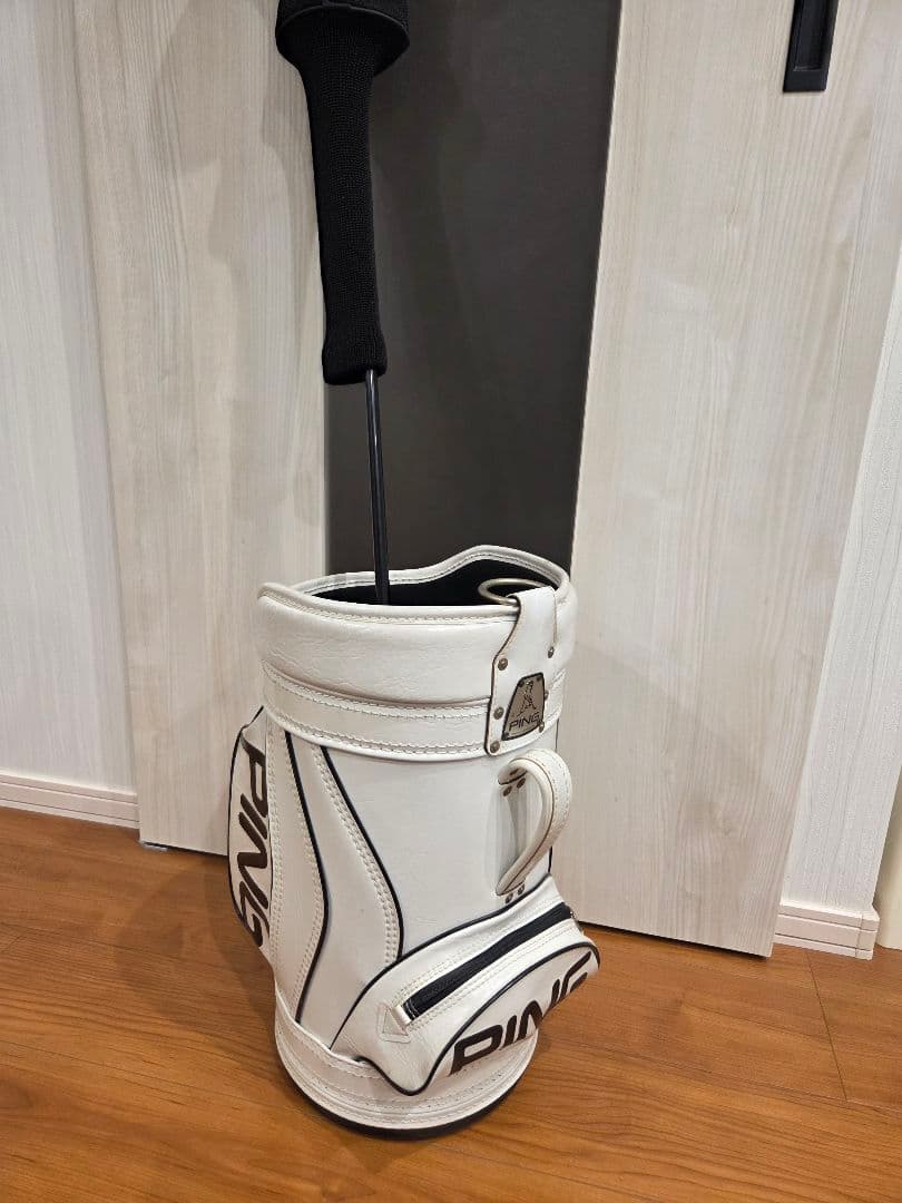 最終値下げヴィンテージPING ゴルフバッグ ホワイト