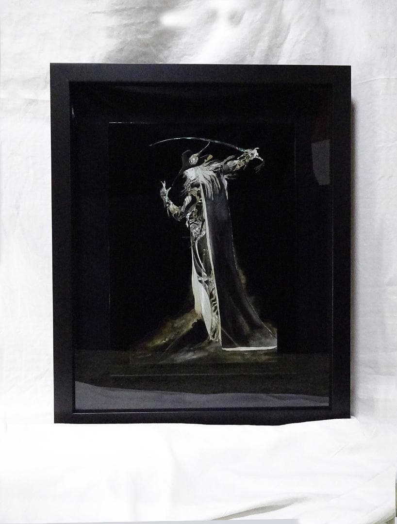 #天野喜孝 #漆セミオーダー #黒衣の剣士 #サイン #アールビバン #証明書付