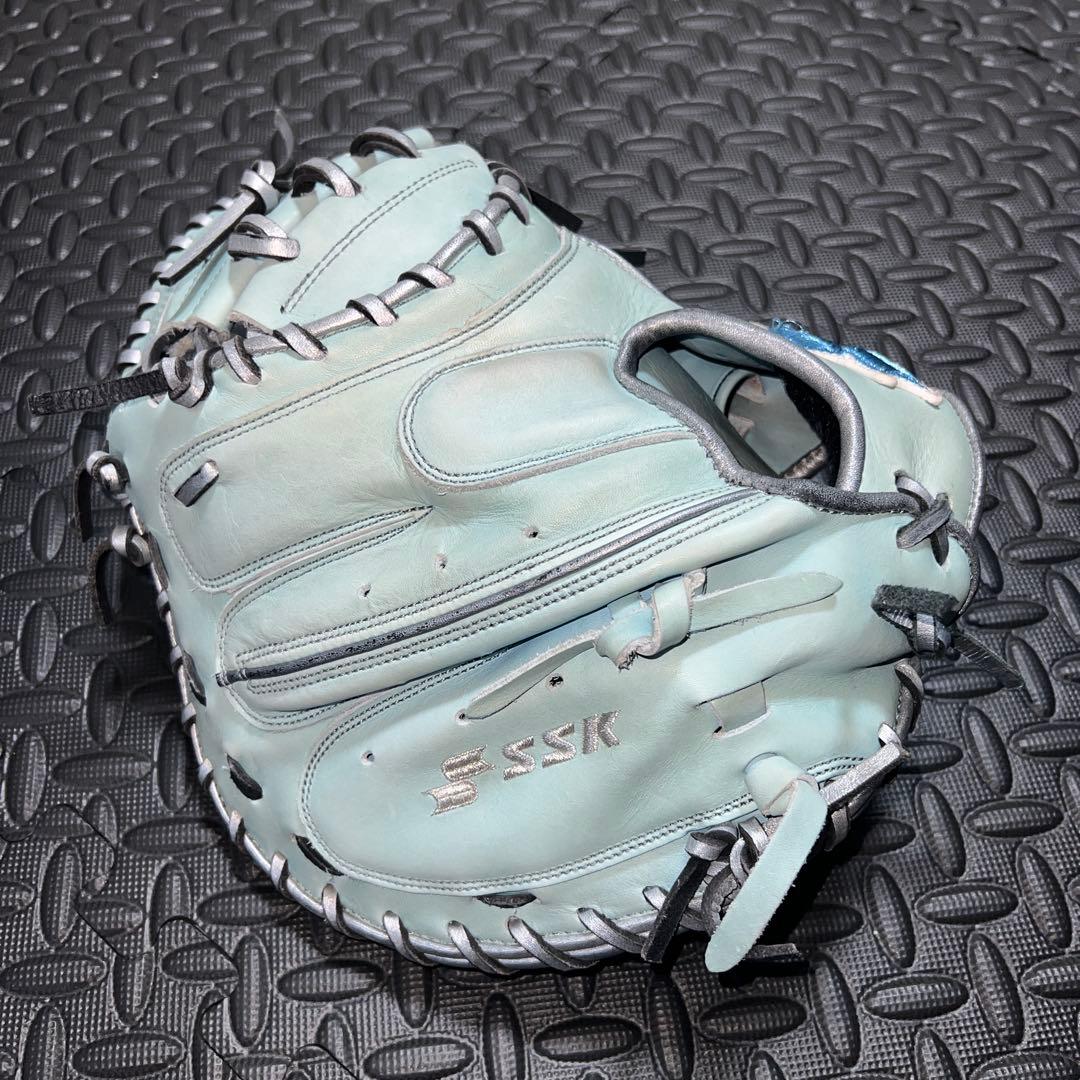 SSK プロフェッショナル 軟式グローブ 水色