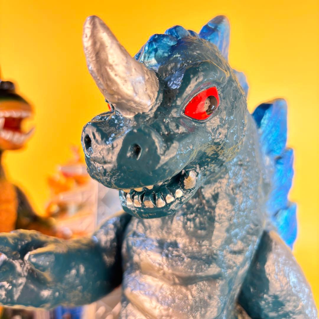 マルサン 450シリーズ キングゴドラス・ドラギラス パチ怪獣ソフビ