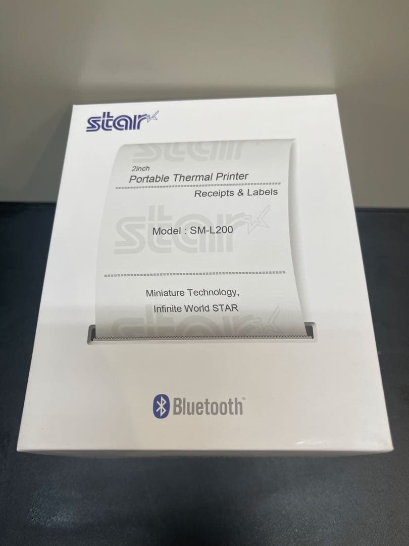 スター精密 モノクロ モバイルレシートプリンター SM-L200