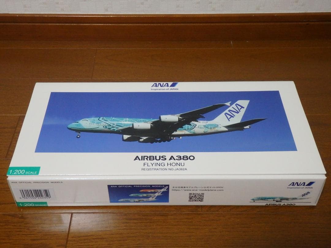 新品 全日空 ANA A380 エアバス 2号機 1:200 モデルプレーン