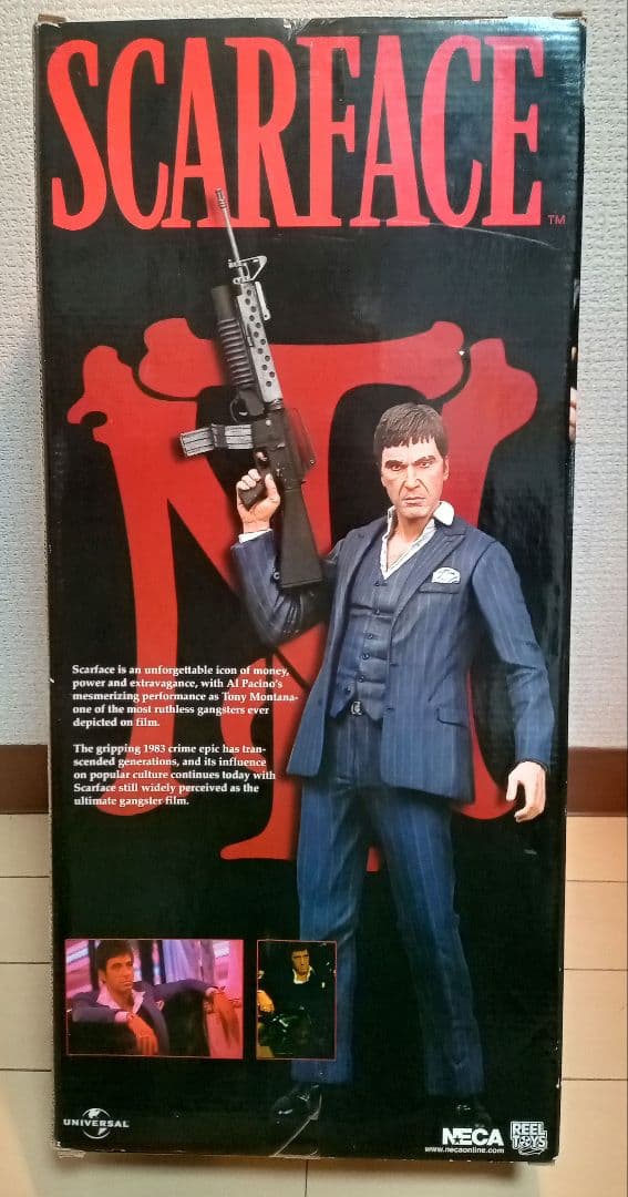NECA Scarface スカーフェイストニーモンタナ 18インチ 青スーツ