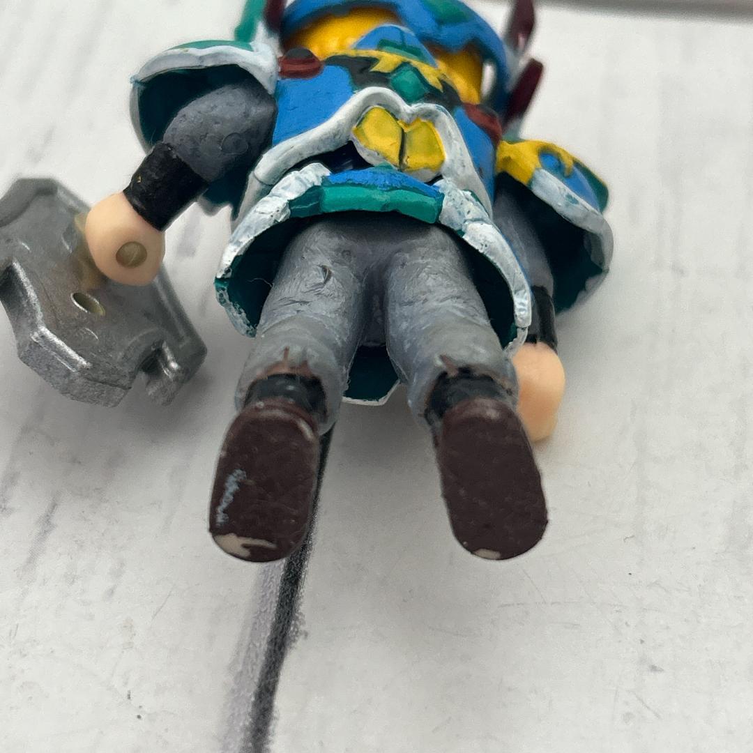 甲竜伝説ヴィルガスト 2刀流　リペイント　戦士クイと蜘蛛:英雄物語 ガン消し