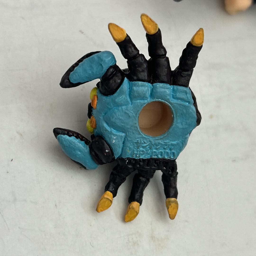 甲竜伝説ヴィルガスト 2刀流　リペイント　戦士クイと蜘蛛:英雄物語 ガン消し