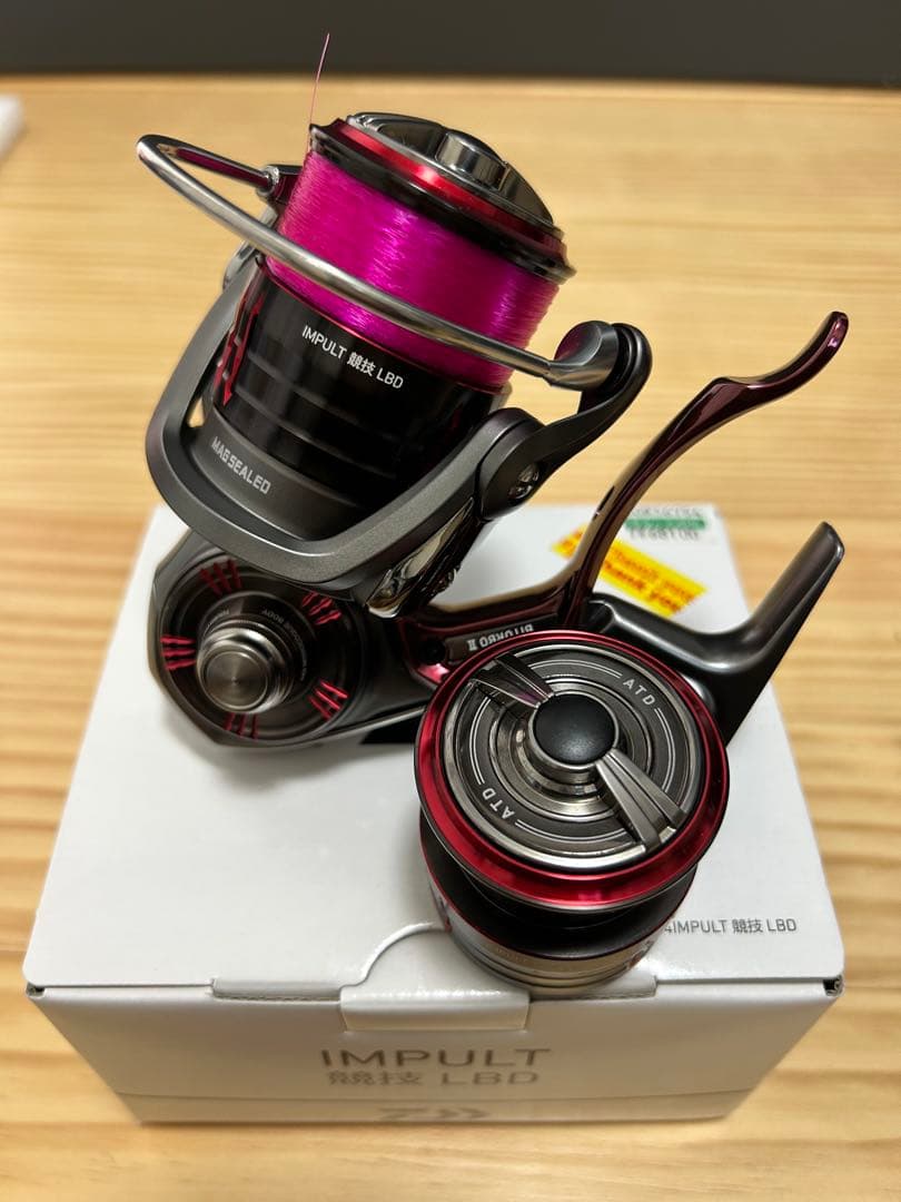 2/8まで限定値下げ　早い者勝ち　ダイワ　インパルト競技　替スプール付き