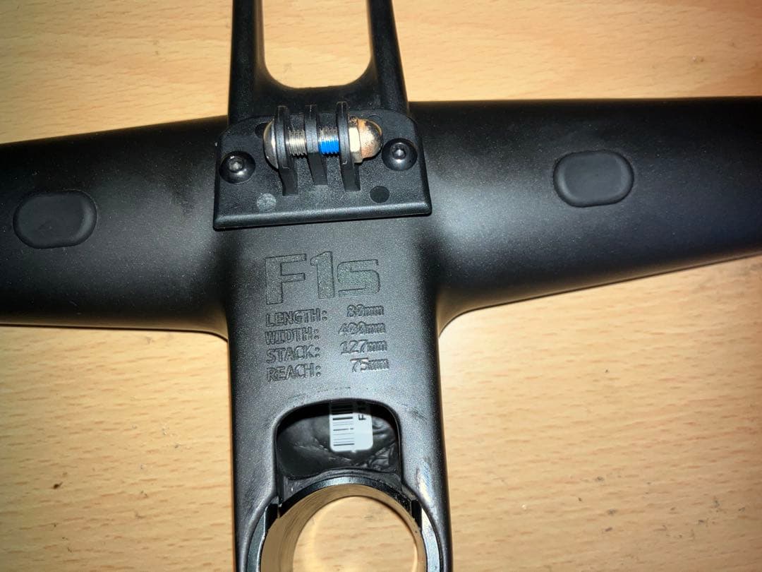 Farsports F1S 一体型ハンドル　幅400mm-ステム長80mm