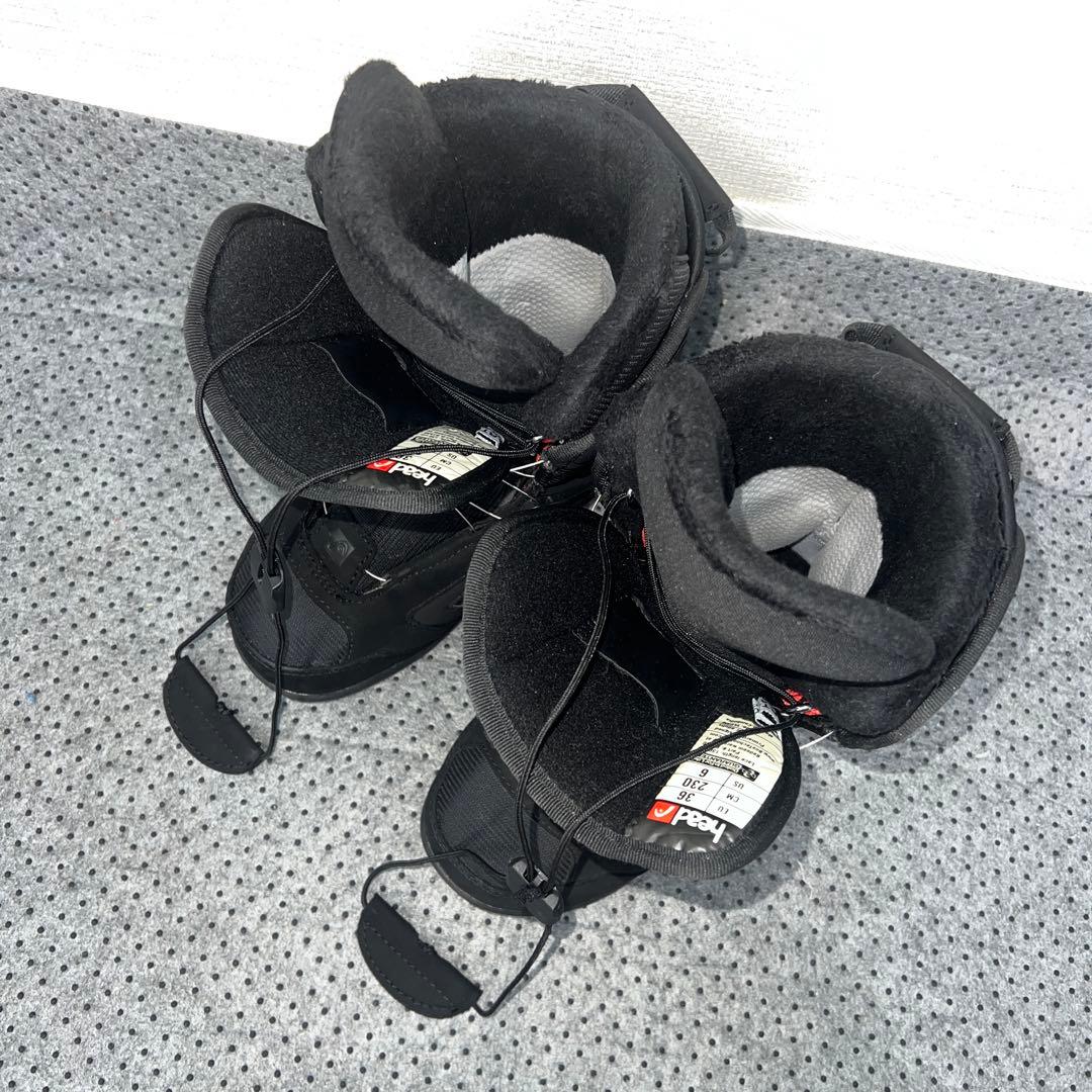 数回使用 人気サイズ23cm HEAD GARORE BOA スノボブーツ