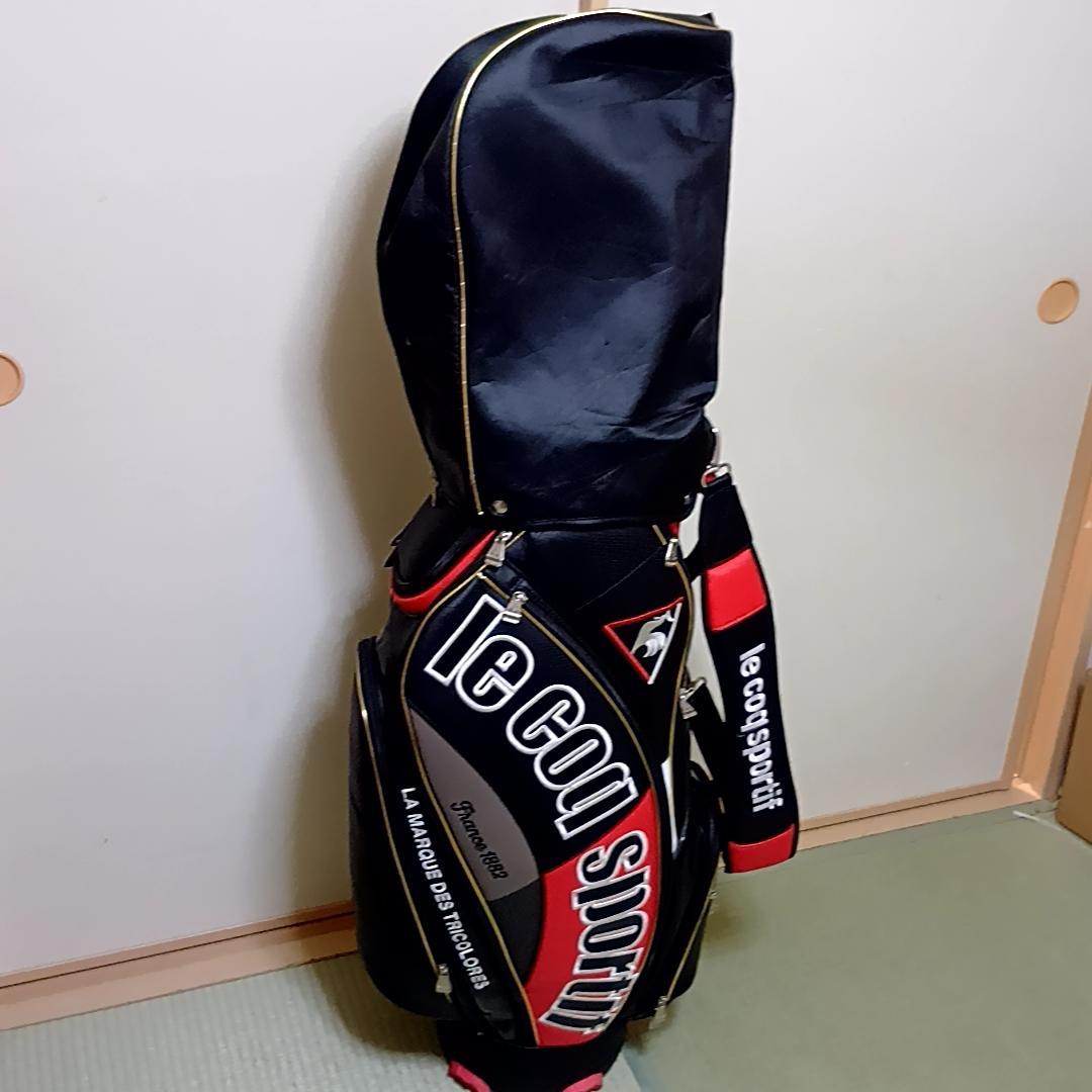 le coq sportif キャディバッグ 大口径 9.5型　6分割