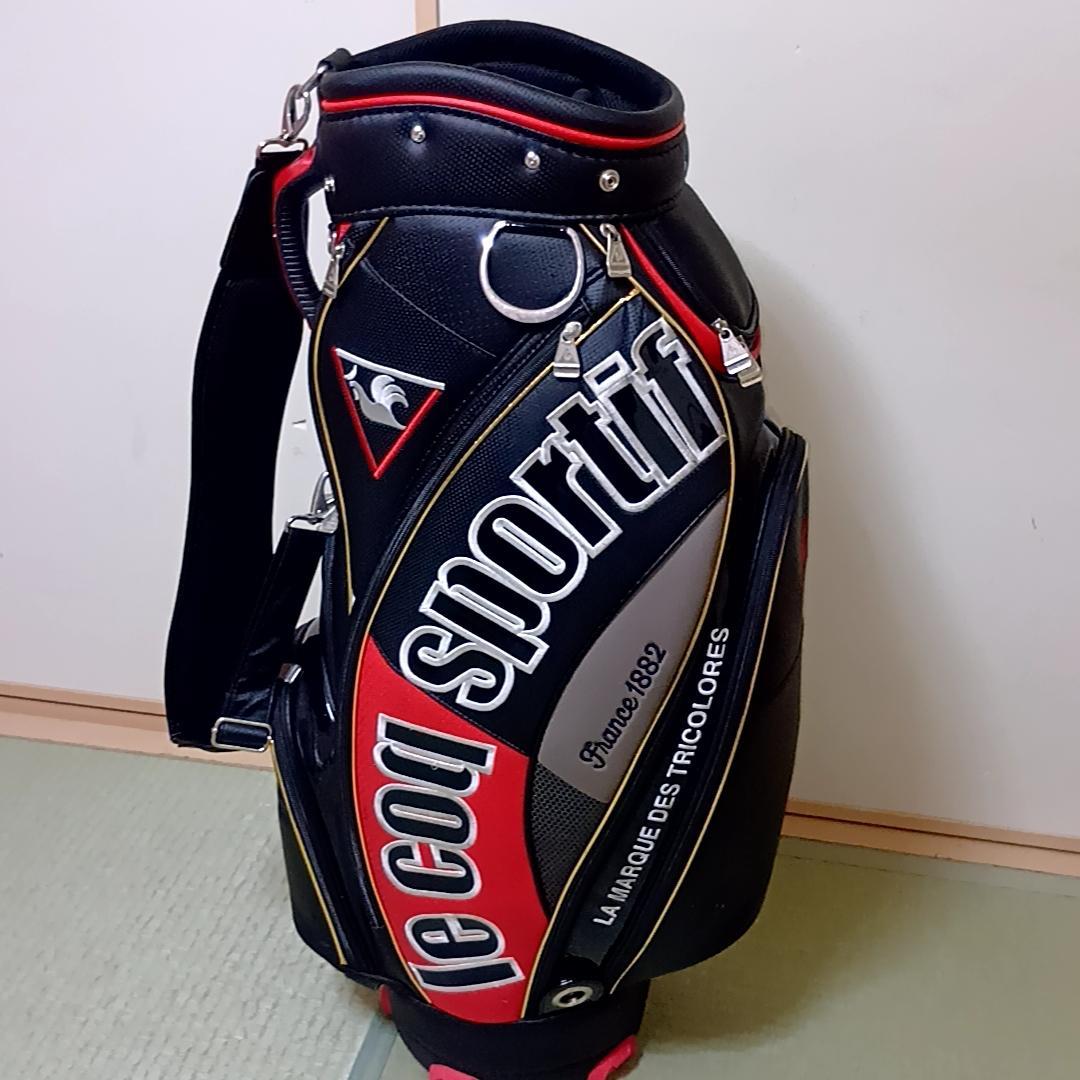 le coq sportif キャディバッグ 大口径 9.5型　6分割