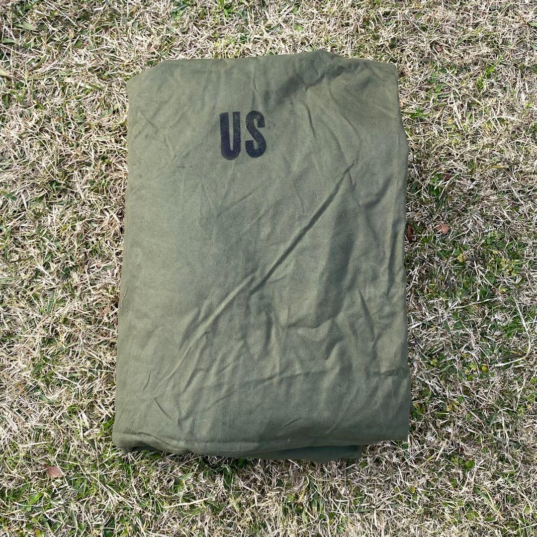 USパップテントハーフ　ハーフ　アメリカ軍　米軍　軍幕 ハーフシェルター１枚